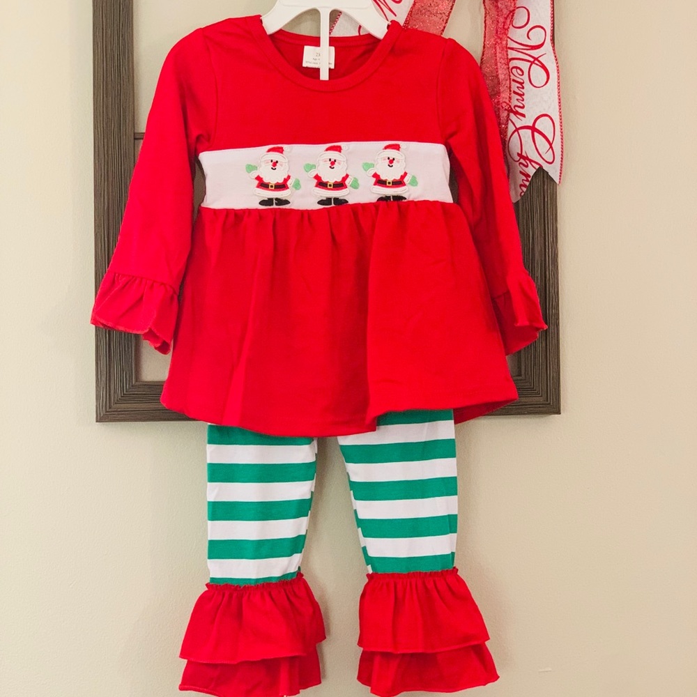 Christmas outfits available in different sizes